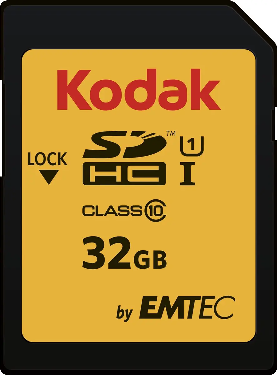 Kodak Premium Performance 580X 32GB SDHC Geheugenkaart