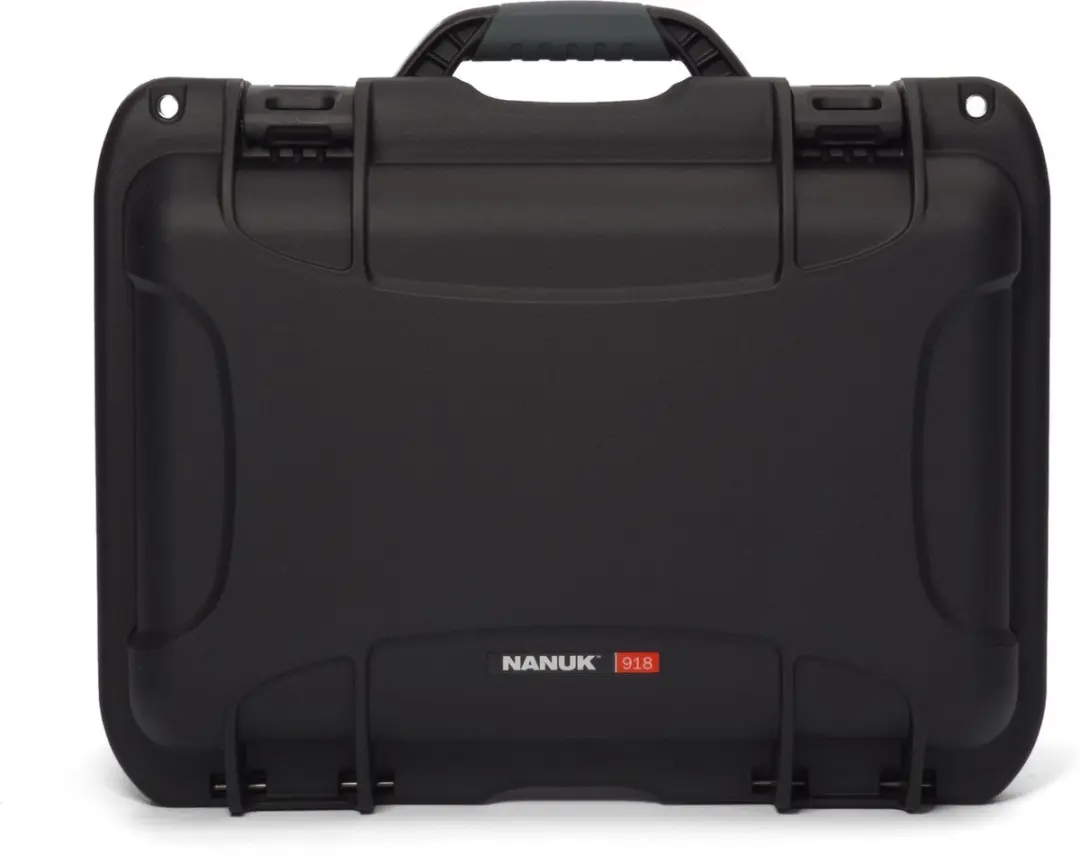 Nanuk 918 Koffer - Zwart - 15.6" - 5 Lenzen
