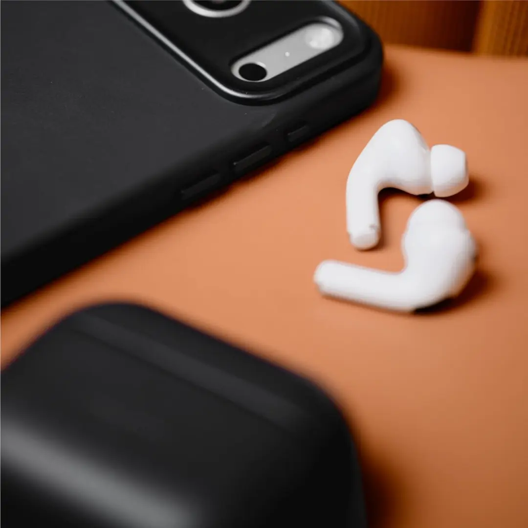 Decoded Hoesje AirPods Pro 3 - Premium ECCO-leer - Zwart