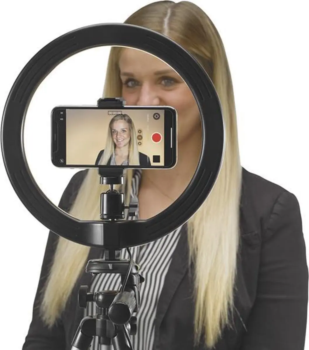 Cullmann Alpha 1000 Vlogging Kit 52103 - Statief - 3 Secties - Zilver