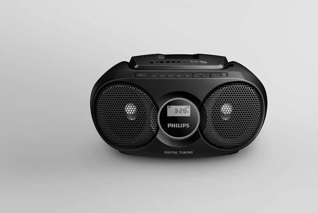 Philips AZ215B Radio/CD-speler - Zwart