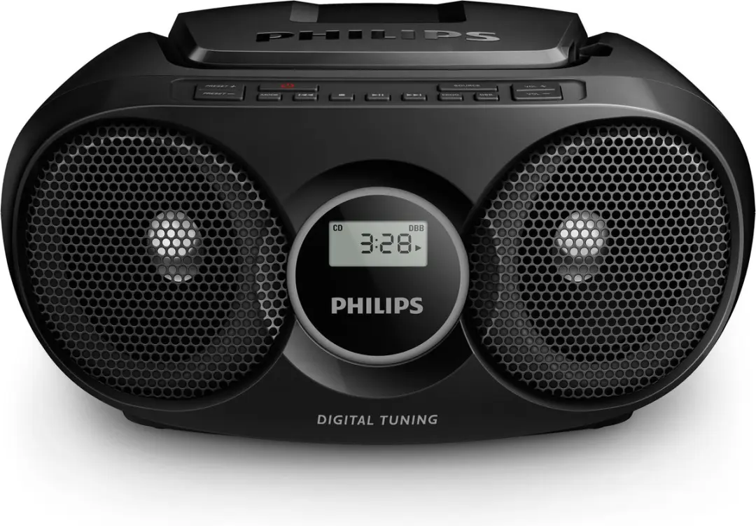 Philips AZ215B Radio/CD-speler - Zwart - afbeelding 6 van 6