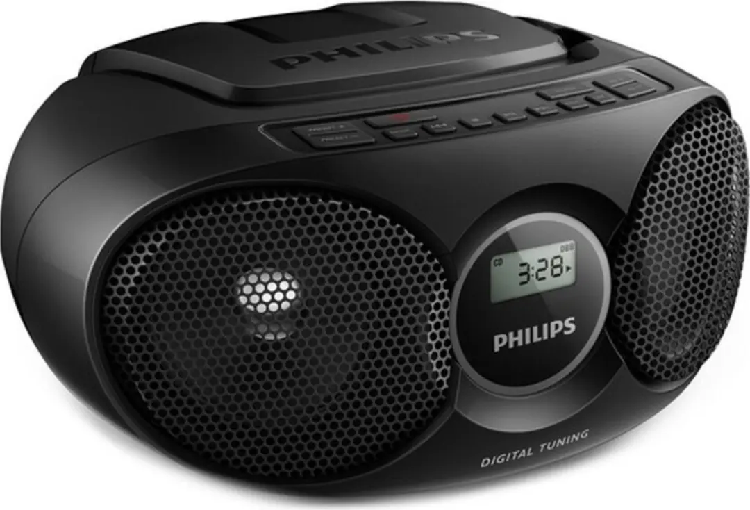Philips AZ215B Radio/CD-speler - Zwart
