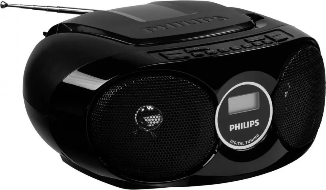 Philips AZ215B Radio/CD-speler - Zwart