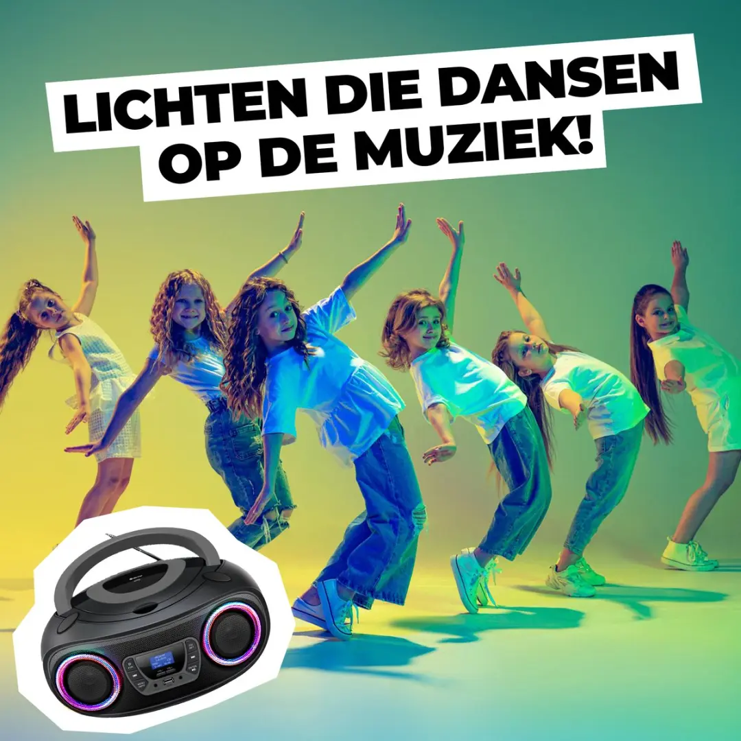 Denver TDB212GREY Draagbare DAB Radio CD Speler - Grijs