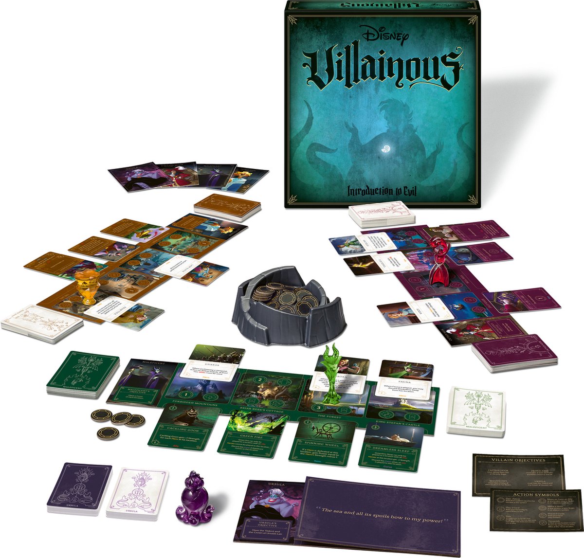 Ravensburger Disney Villainous: Intro Into Evil – Engelstalig Bordspel