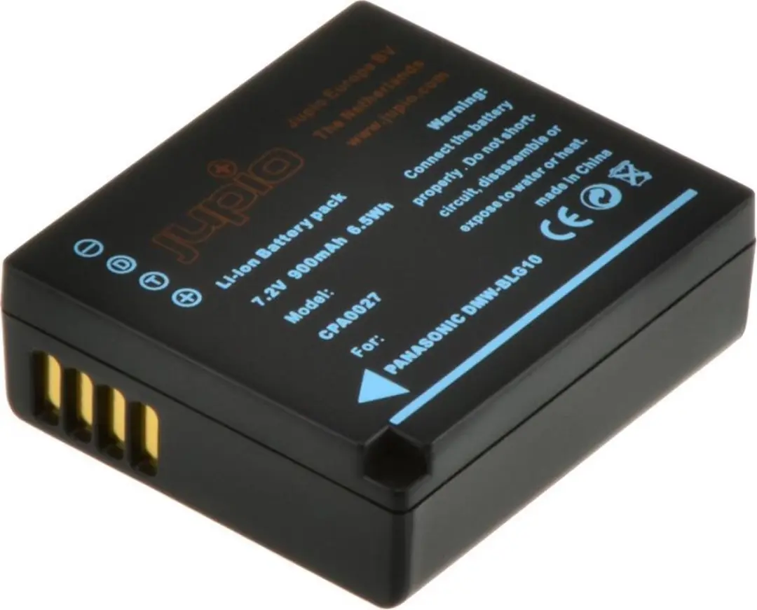 Jupio DMW-BLG10 Accu 900mAh - Compactcamera