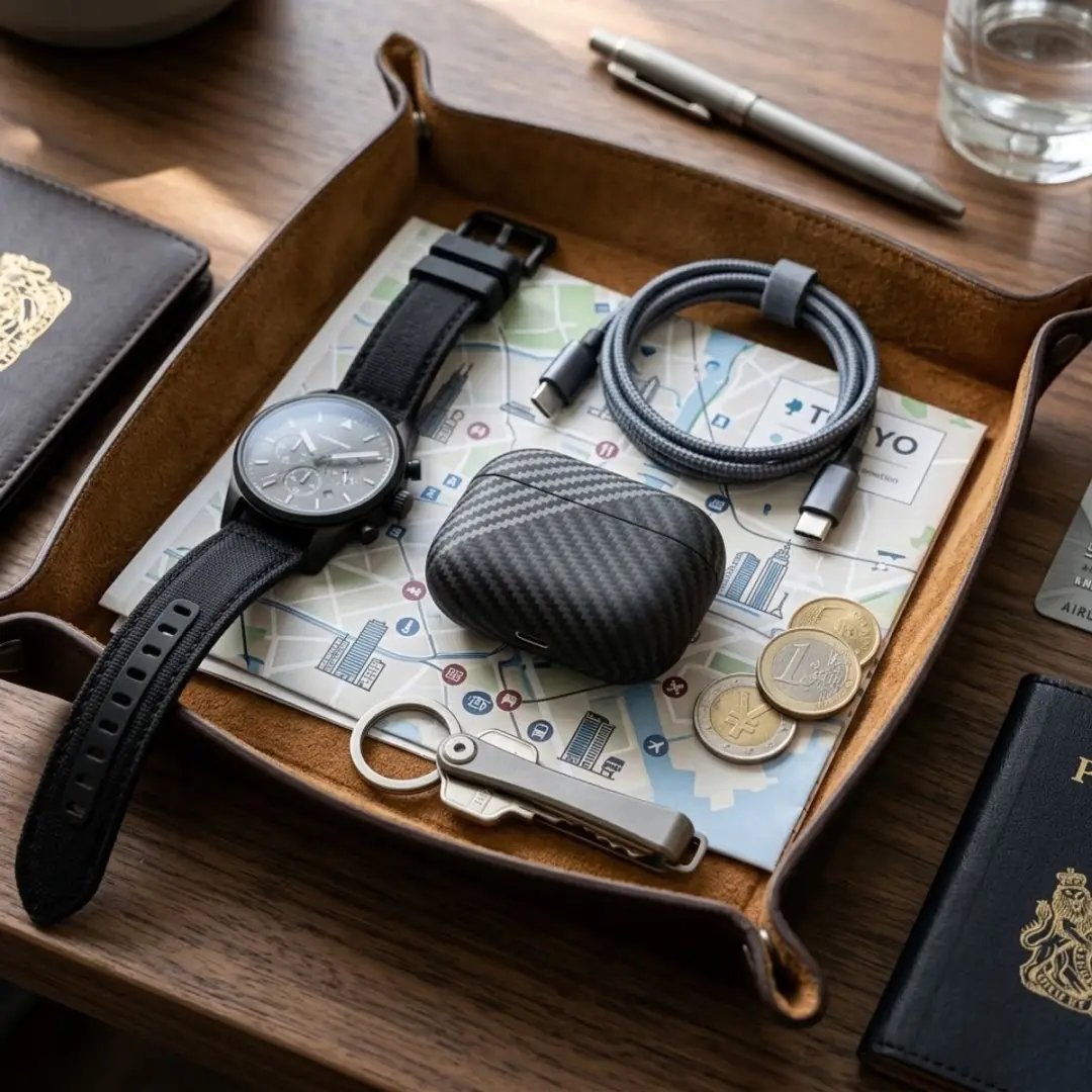 NUVEX Carbon Fiber Hoesje AirPods Pro 3 - Diepgrijs
