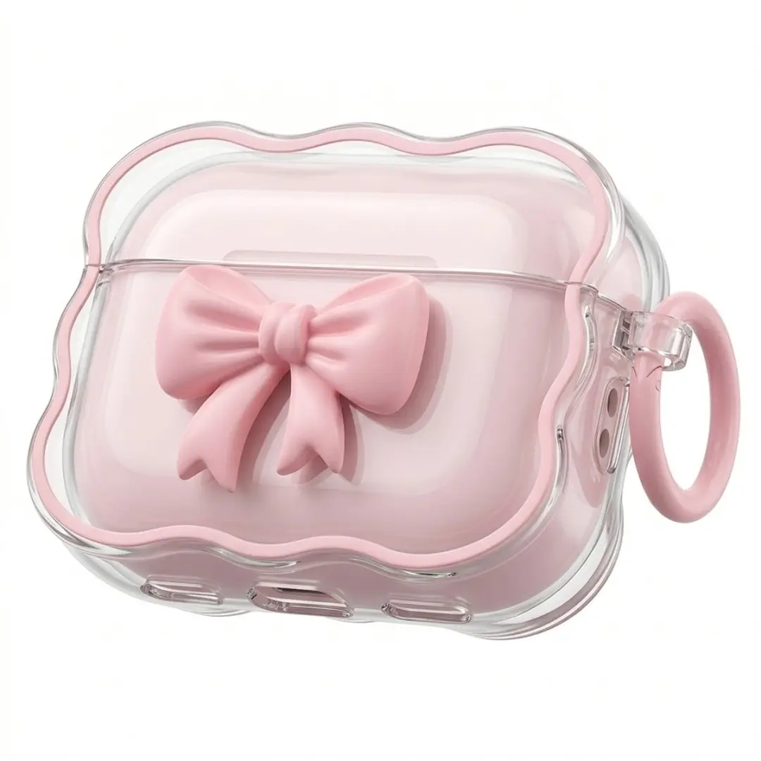 NUVEX Hoesje AirPods Pro 2 Roze Transparant