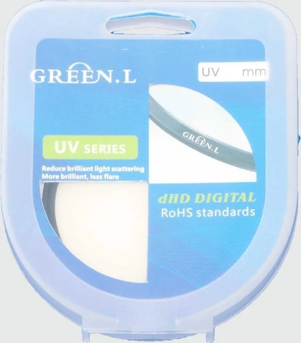 Green.L UV 52mm Filter - Zwart - afbeelding 2 van 2
