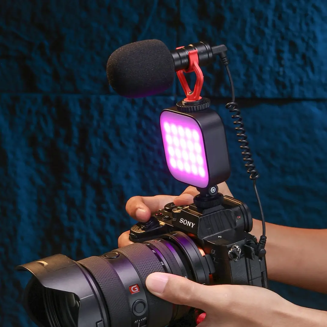 Ulanzi U60 RGB Videolamp L027GBB1 - 60 LED - 2.500mAh - Zwart