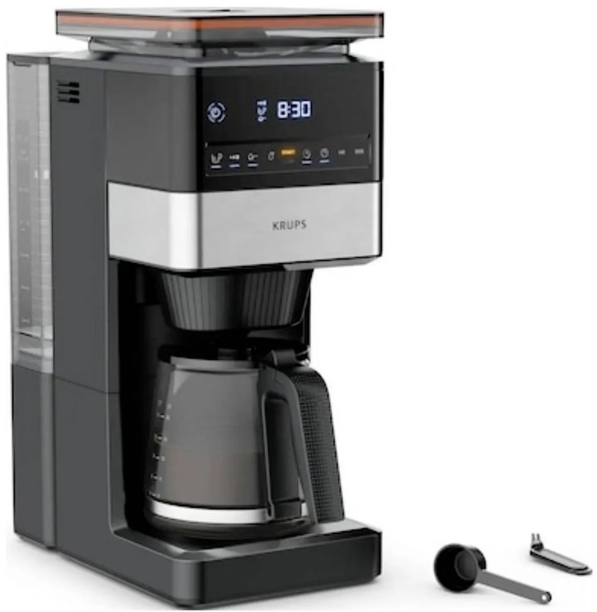 Krups Aroma Partner KM8428 Volledig Automatisch Koffiezetapparaat - 15 Kopjes - Zwart