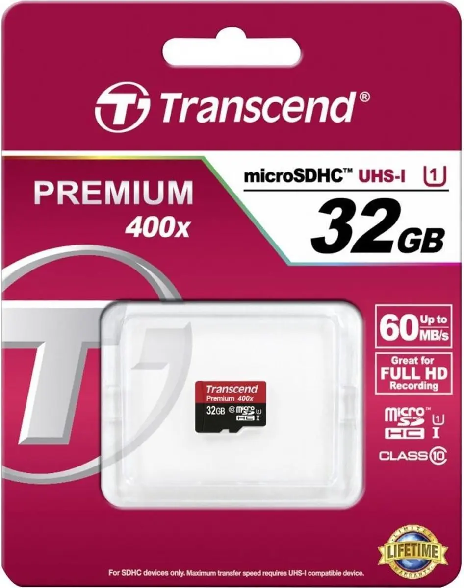 Transcend Premium UHS-I Micro SD TS32GUSDCU1 32GB