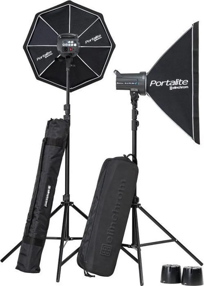 Elinchrom D-Lite RX 4/4 Softbox To Go Set E20839 - 11-delig - Zwart