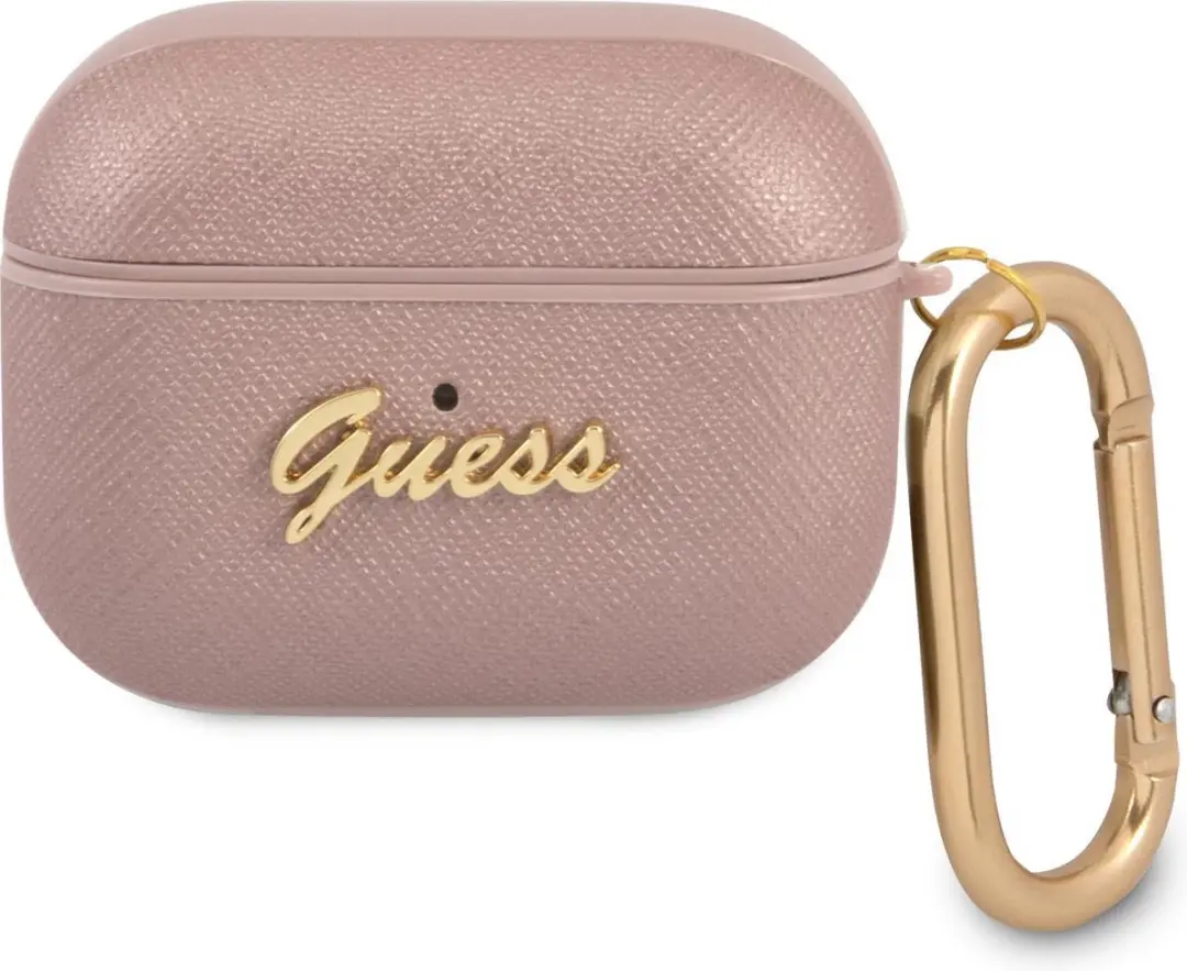 Guess Saffiano Logo AirPods Pro Hoes