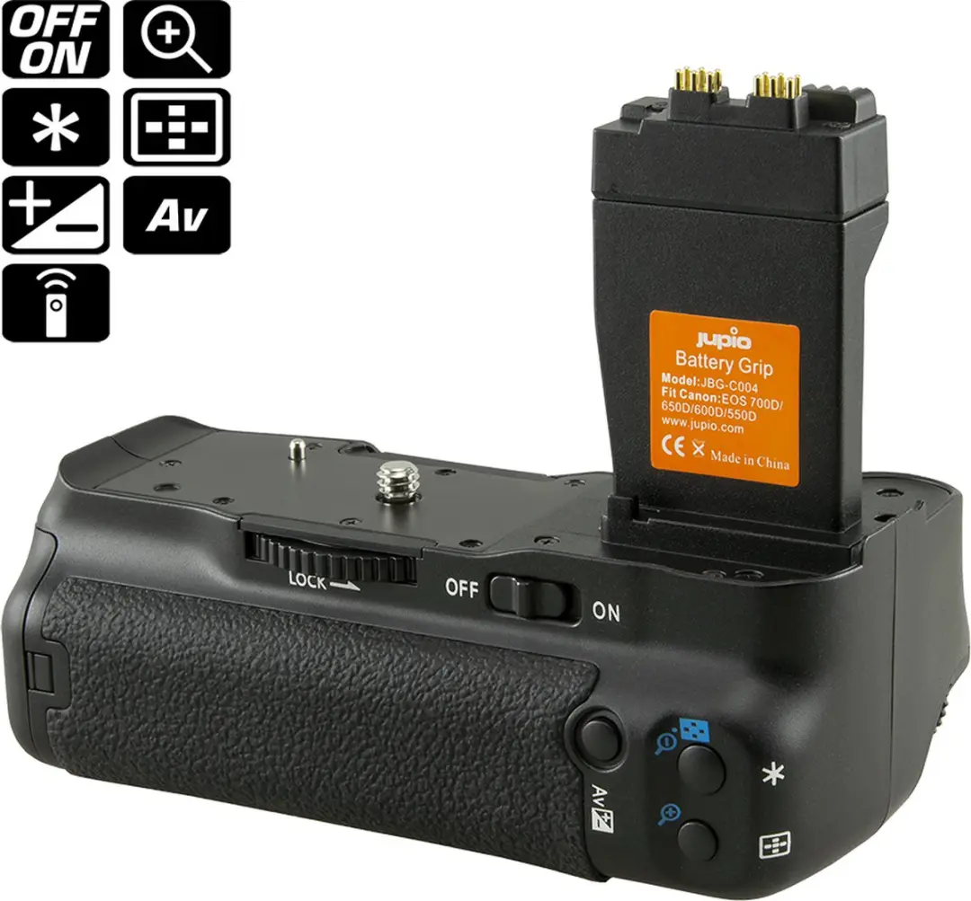 Jupio JBG-C004 Batterygrip - Canon 550D/600D/650D/700D