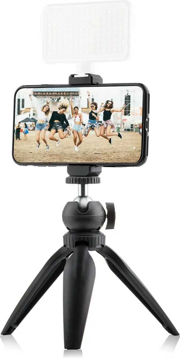 MOJOGEAR MG-25-39 Vlog Kit - 29-162cm - Zwart