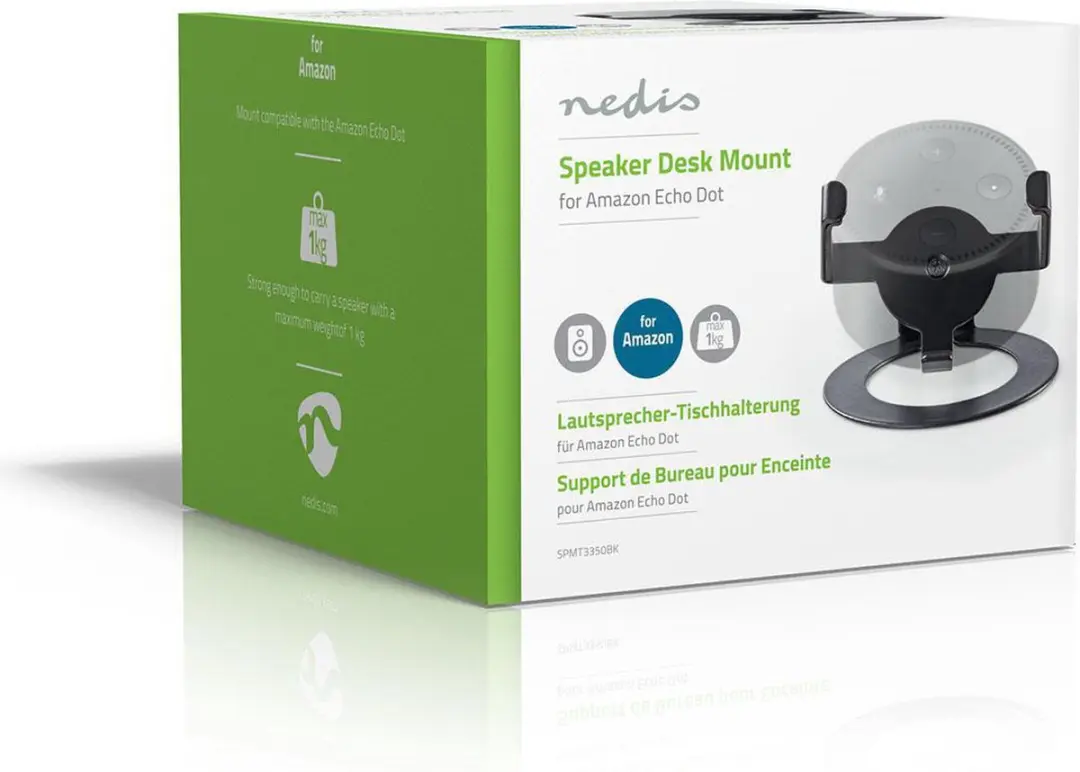 Nedis SPMT3350BK Speakerbeugel - Zwart - afbeelding 6 van 6