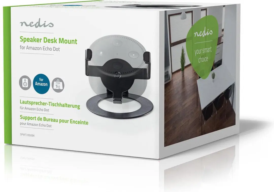 Nedis SPMT3350BK Speakerbeugel - Zwart