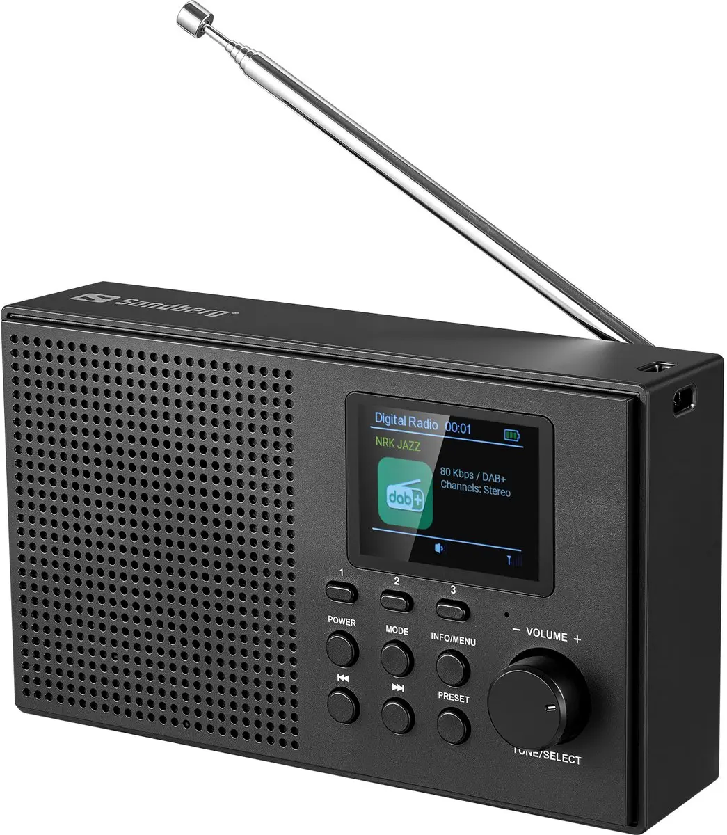 Sandberg 421-39 Draagbare Radio DAB+BT