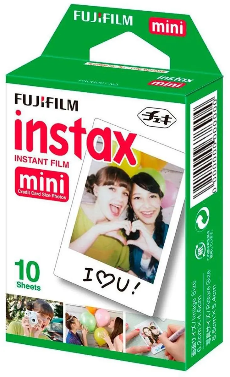 FUJIFILM instax Mini Fotopapier Wit - 10 Stuks