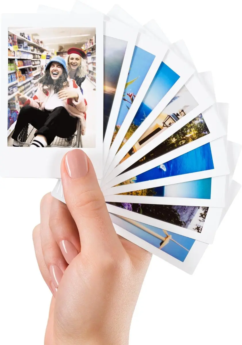 FUJIFILM instax Mini Fotopapier Wit - 10 Stuks - afbeelding 6 van 6