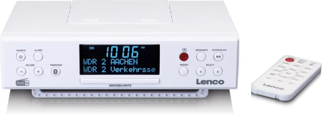 Lenco KCR-190WH Keukenradio
