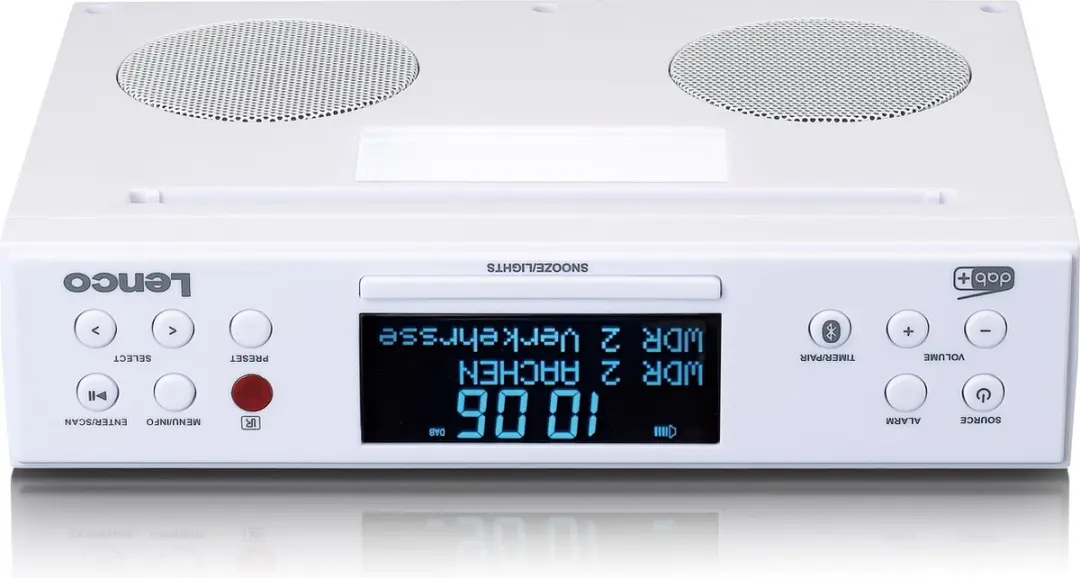 Lenco KCR-190WH Keukenradio - DAB/FM - Bluetooth - Wit