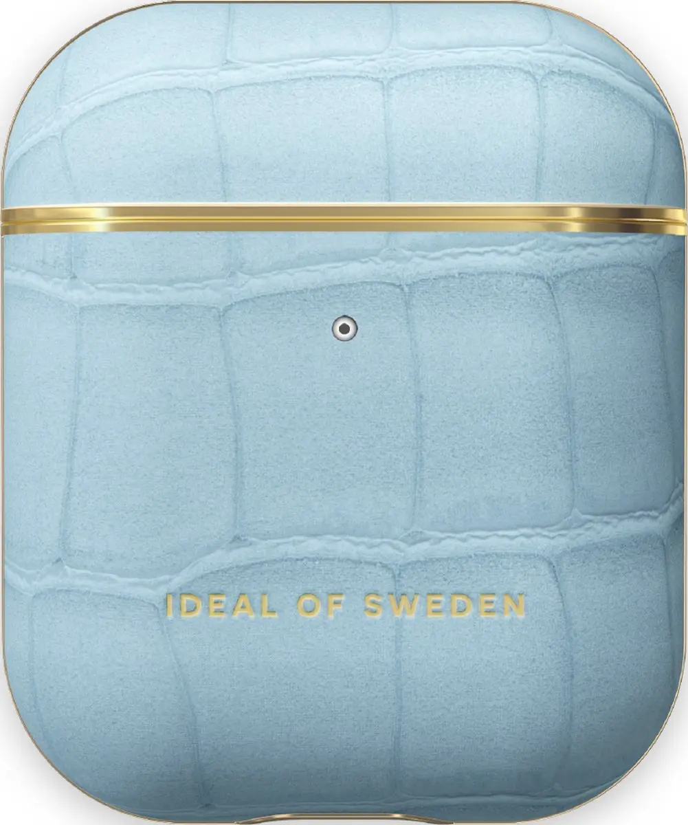 iDeal of Sweden Atelier AirPods Case Sky Blue Croco