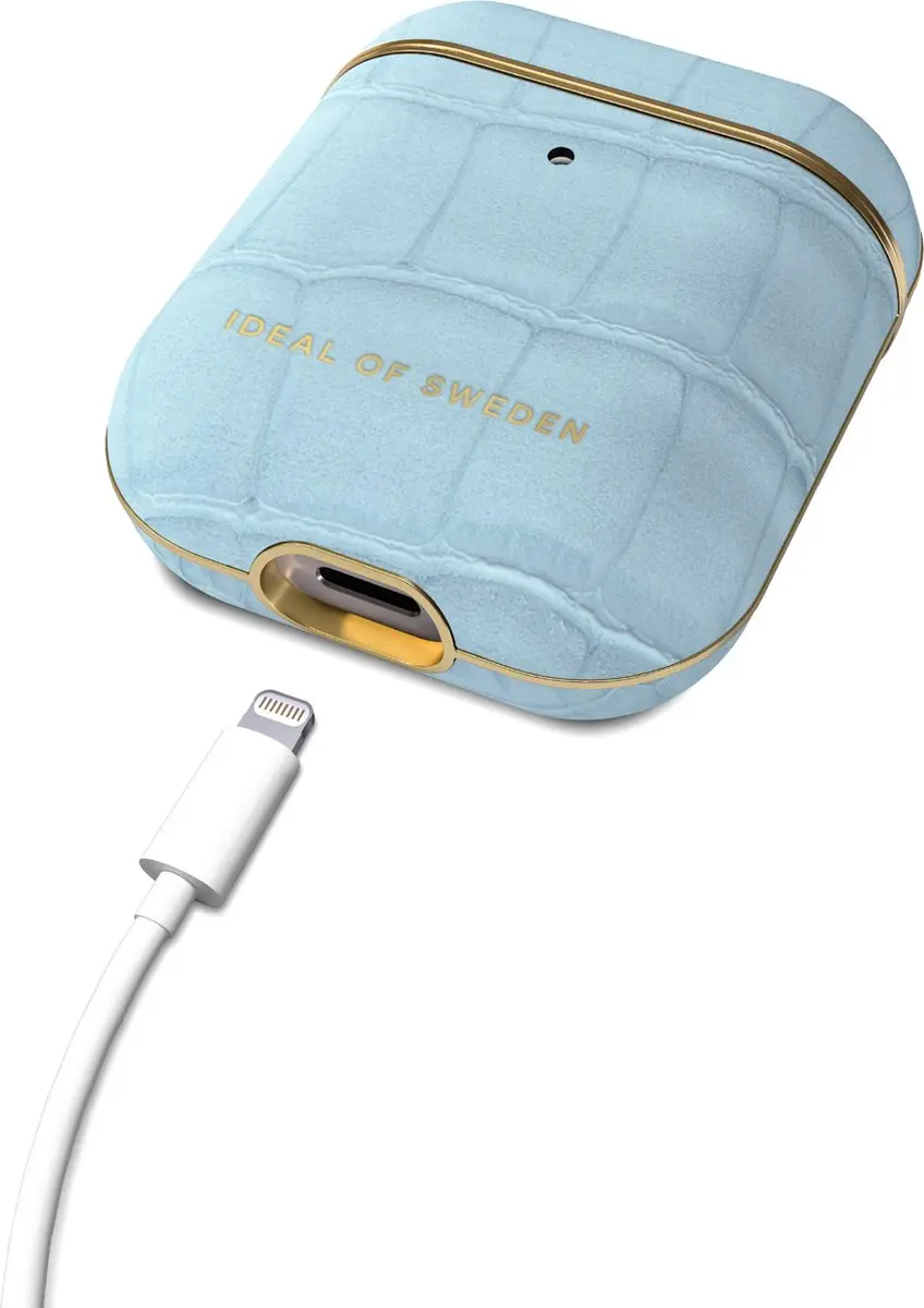 iDeal of Sweden Atelier AirPods Case Sky Blue Croco - IDAPCLC21-314