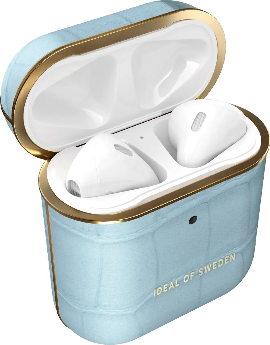 iDeal of Sweden Atelier AirPods Case Sky Blue Croco - IDAPCLC21-314