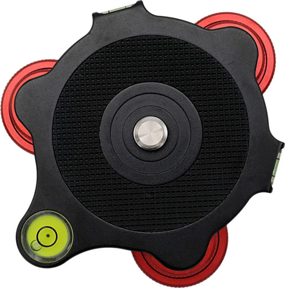 Caruba Leveling Base LP-64 Precisie - Rood/Zwart