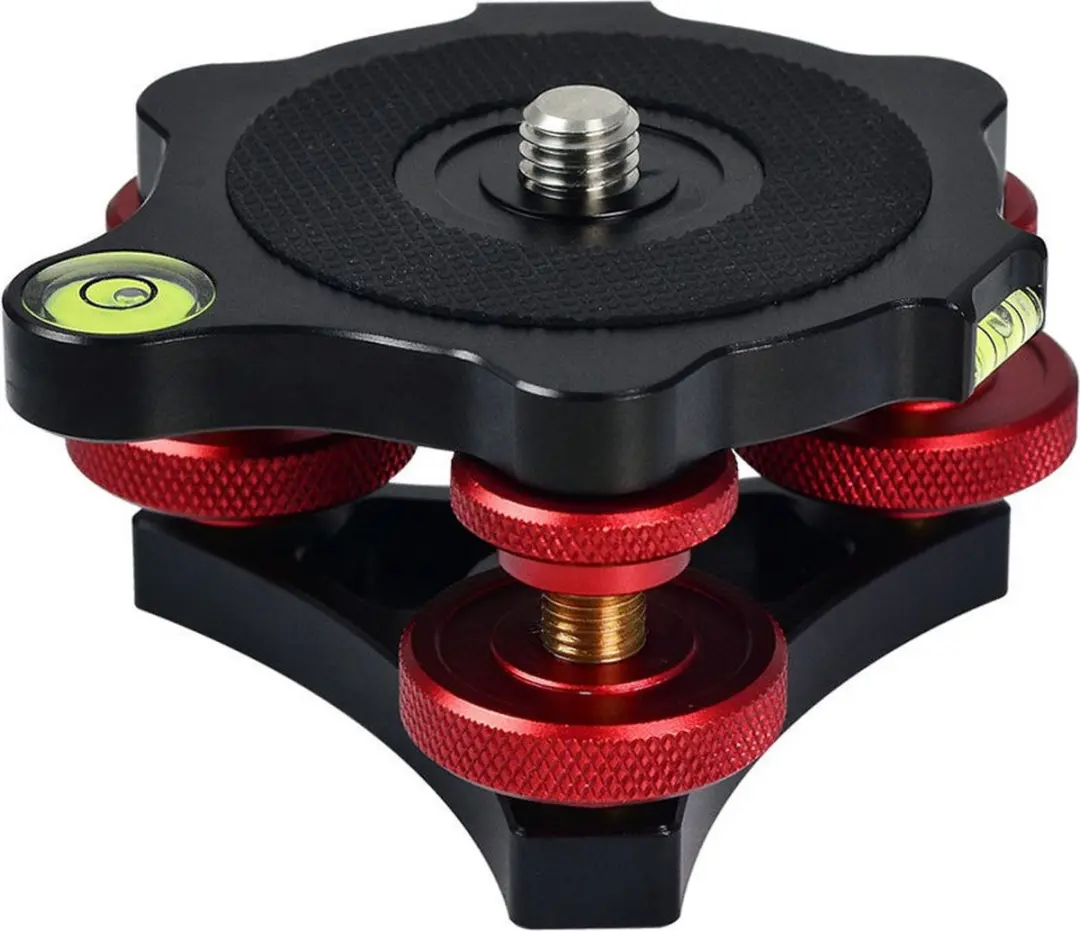 Caruba Leveling Base LP-64 Precisie - Rood/Zwart