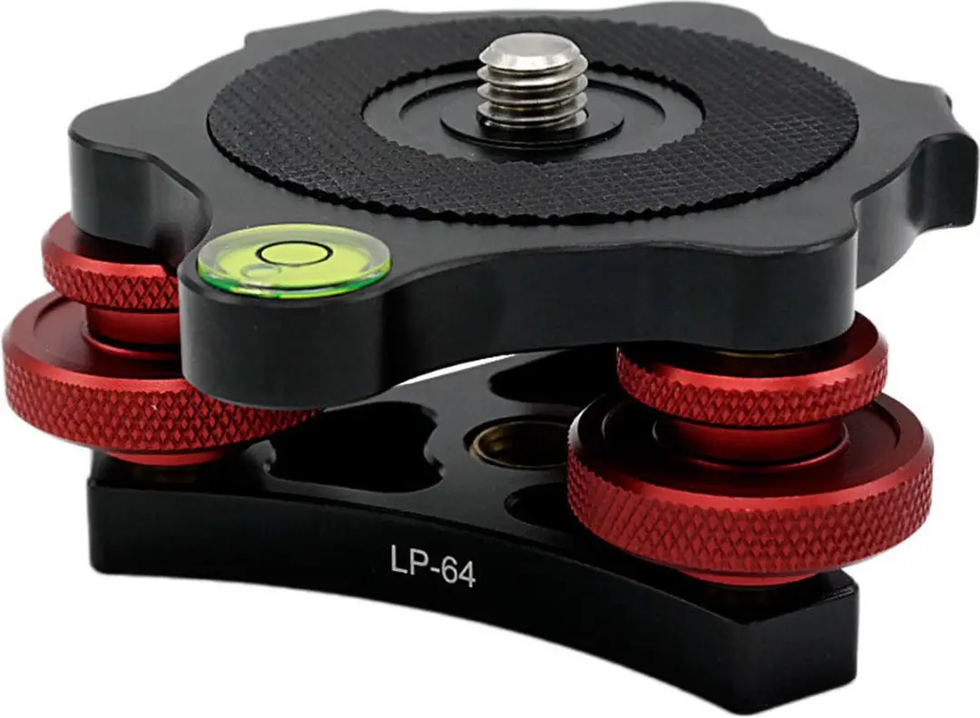 Caruba Leveling Base LP-64 Precisie - Rood/Zwart