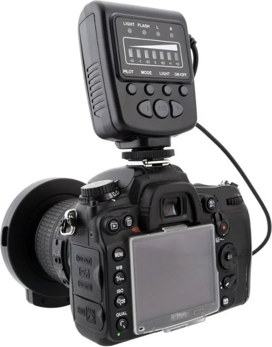 Meike FC-100 Macro Ringflitser - Zwart - afbeelding 5 van 5