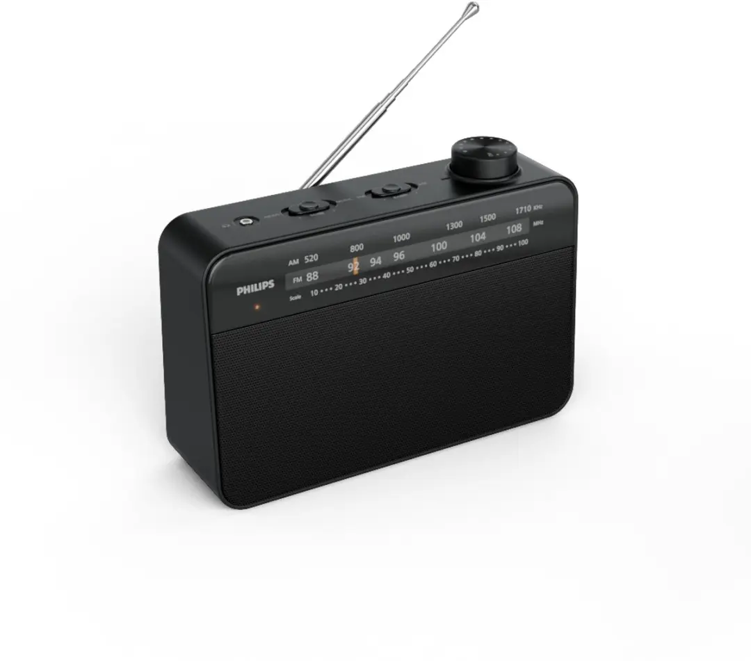 Philips TAR2509 Draagbare Radio - 4W - Zwart