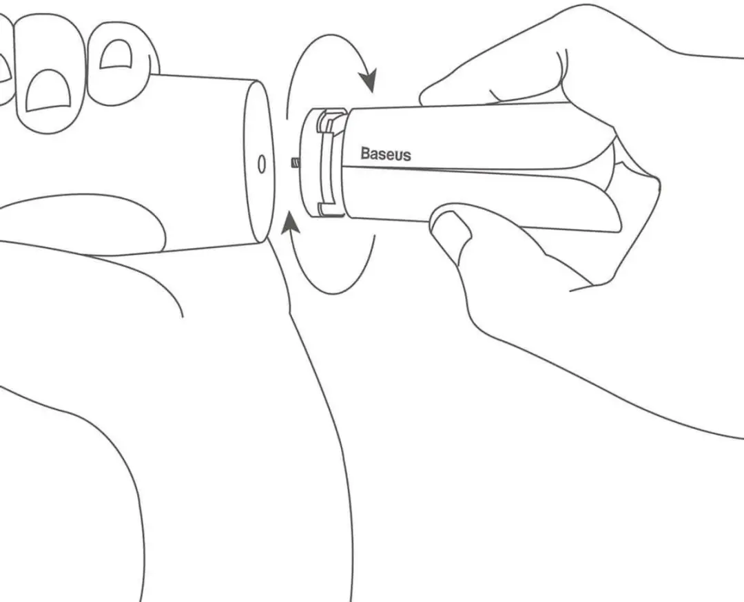 Baseus Mini Stabilizer - 1 Sectie - Zwart