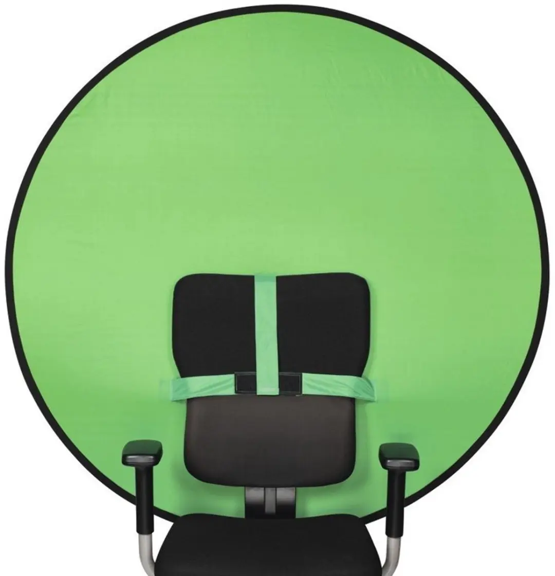 Hama Chairy Inklapbare Achtergrond Groen Ø130cm - afbeelding 6 van 6