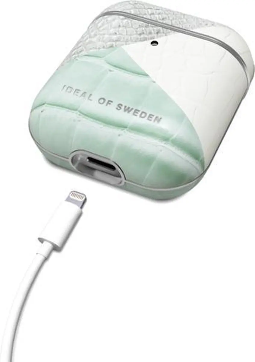 iDeal of Sweden AirPods Case PU - Apple AirPods 1/2 - Palladian Mint Snake