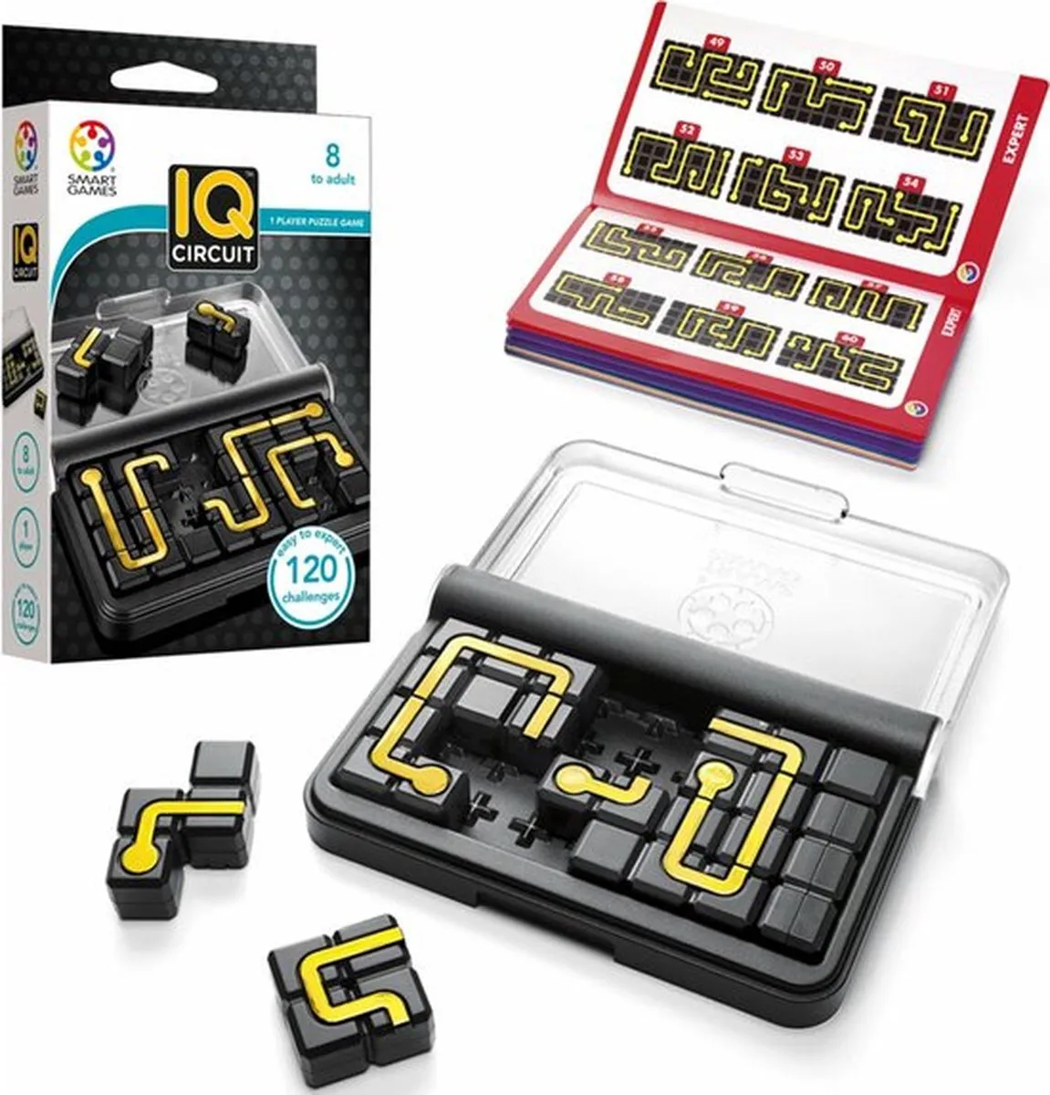 SmartGames IQ Circuit Denkspel - 120 Opdrachten