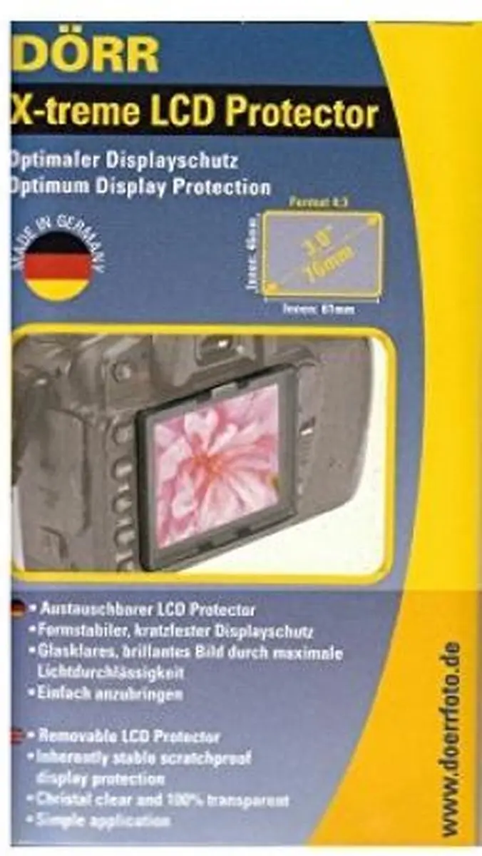 Dörr X-treme LCD Beschermer 902361 - Grijs