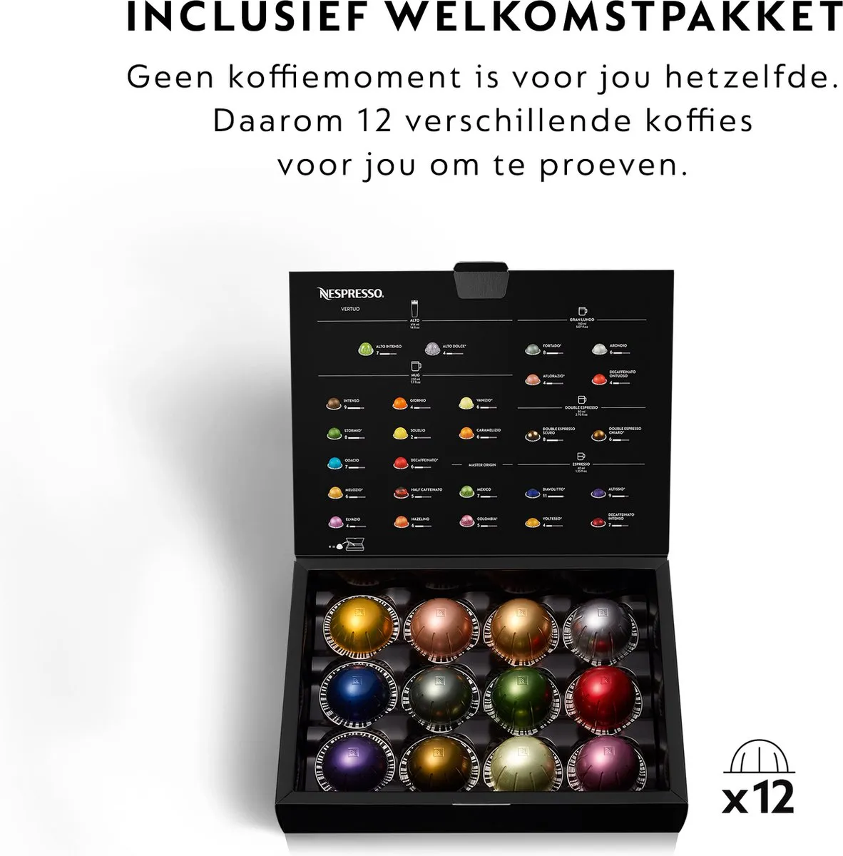 Magimix Nespresso Vertuo Plus 11399 Koffiezetapparaat - 1260W - Zwart