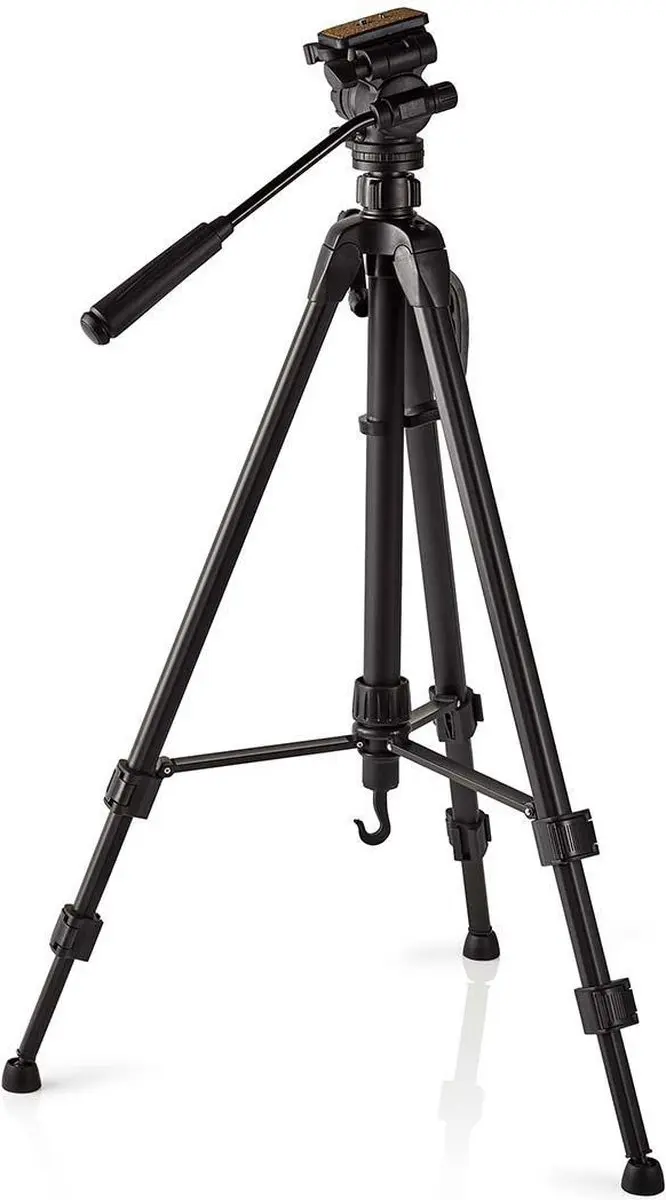 Nedis TPOD4100BK Statief - 3,0 kg - 62-158,5 cm - 3 Segmenten - Zwart