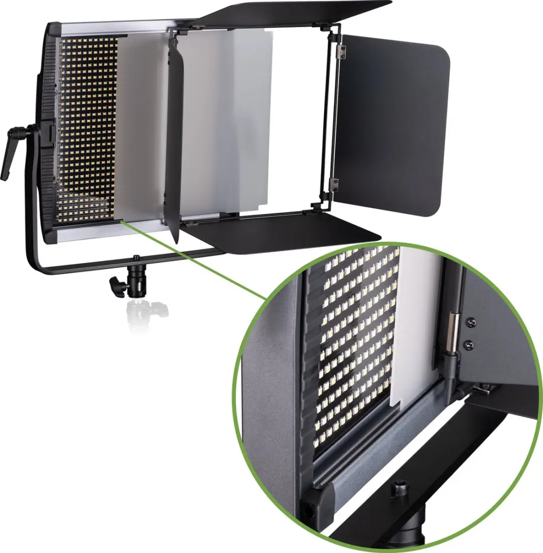 Bresser BR-S100B PRO Studiolamp Set - 3 Stuks - Zwart - afbeelding 6 van 6