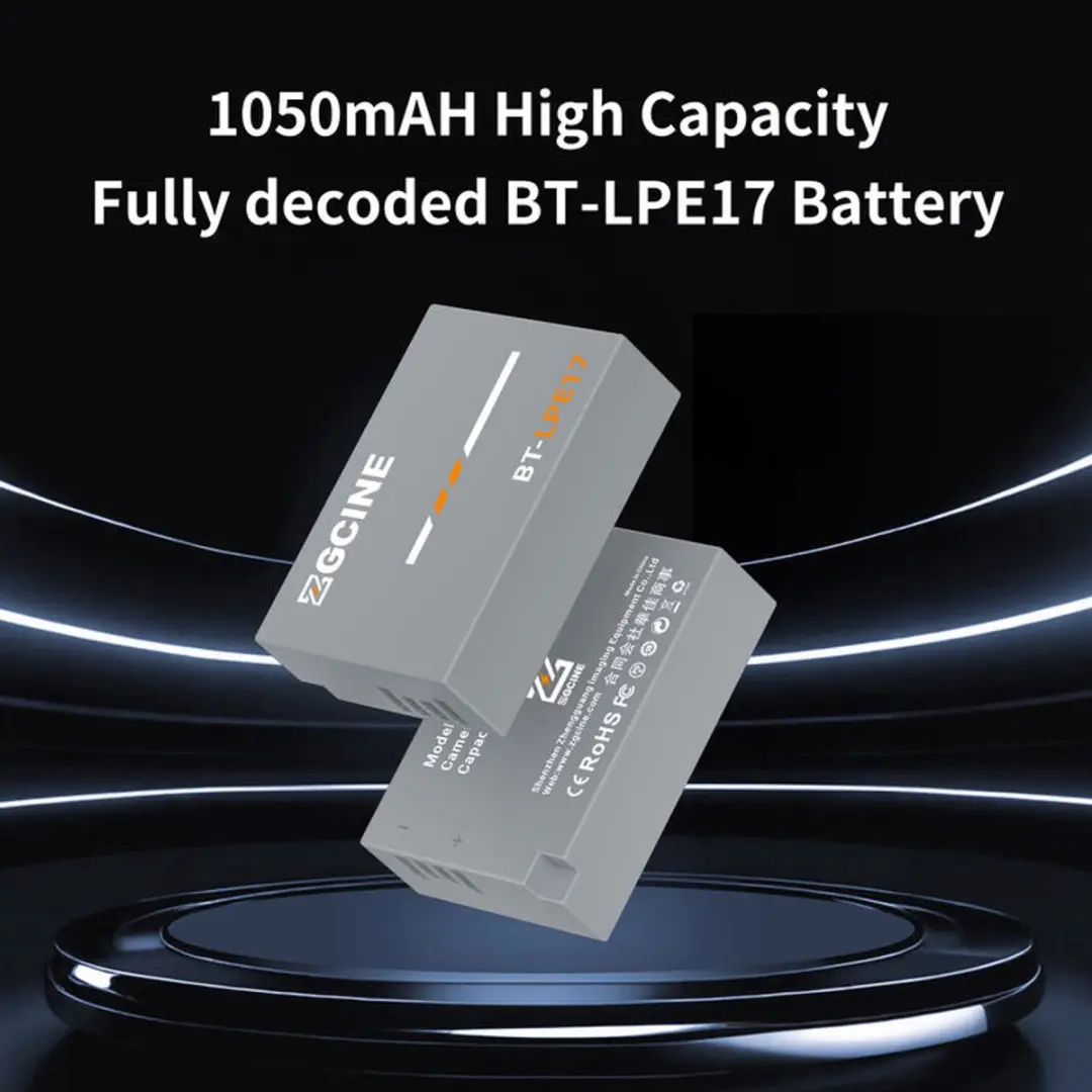 ZGCine LP-E17 Accu 1030mAh - Canon