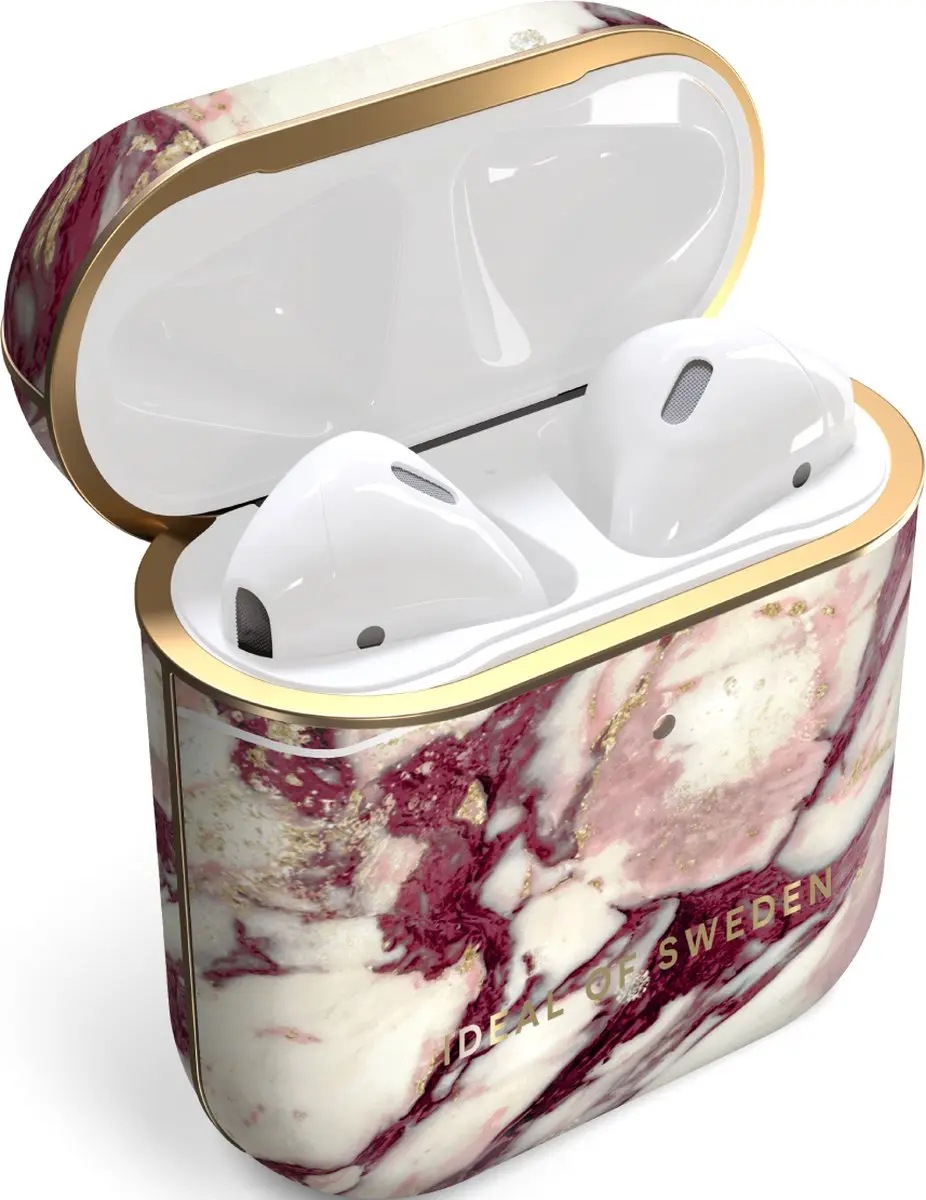 iDeal of Sweden AirPods 2 Hoesje Calacatta Ruby Marble