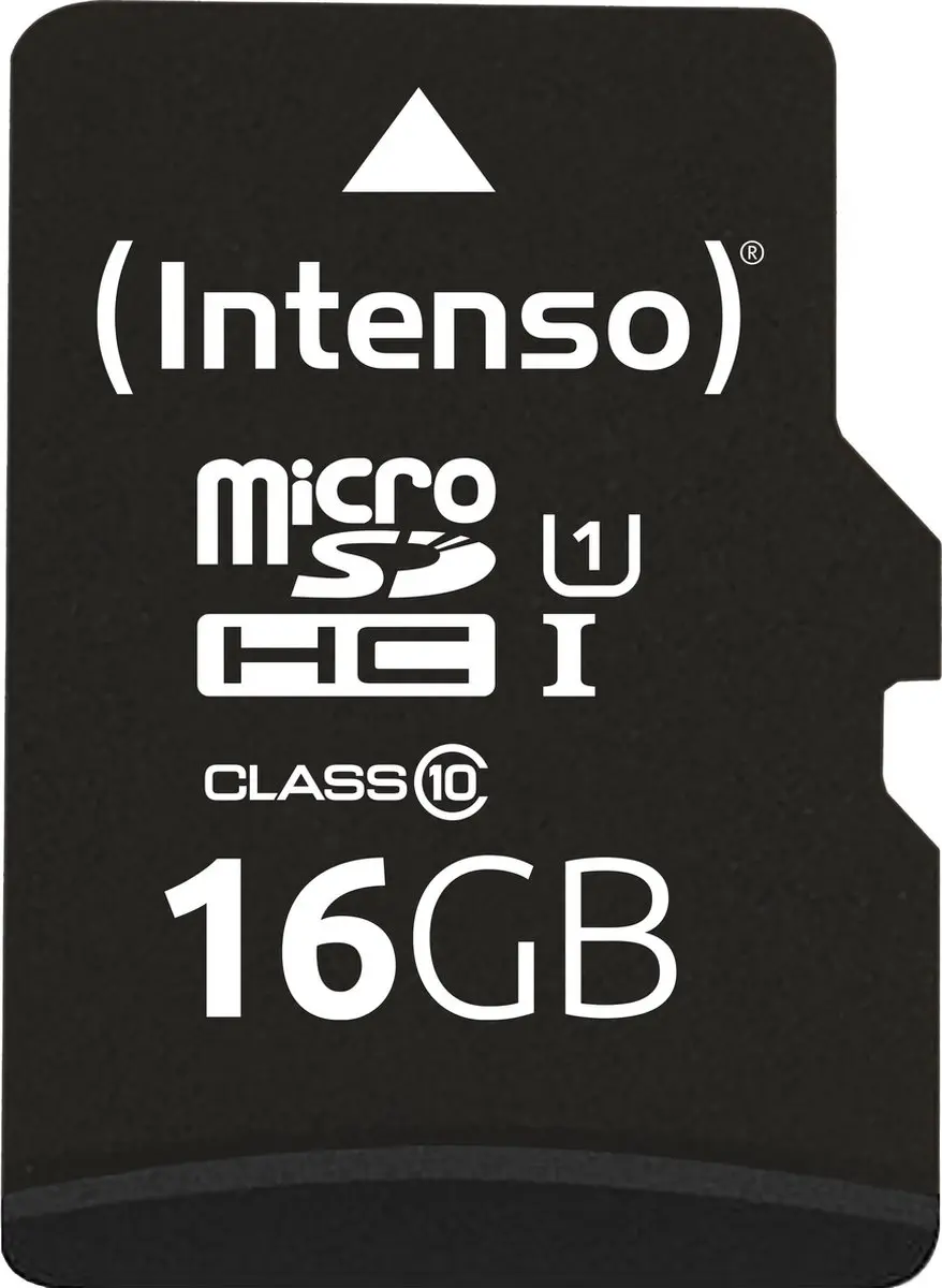 Intenso Micro SDHC 16GB Premium Class 10 UHS-I 3423470
