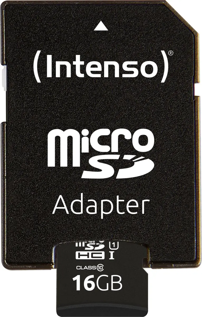 Intenso Micro SDHC 16GB Premium Class 10 UHS-I 3423470