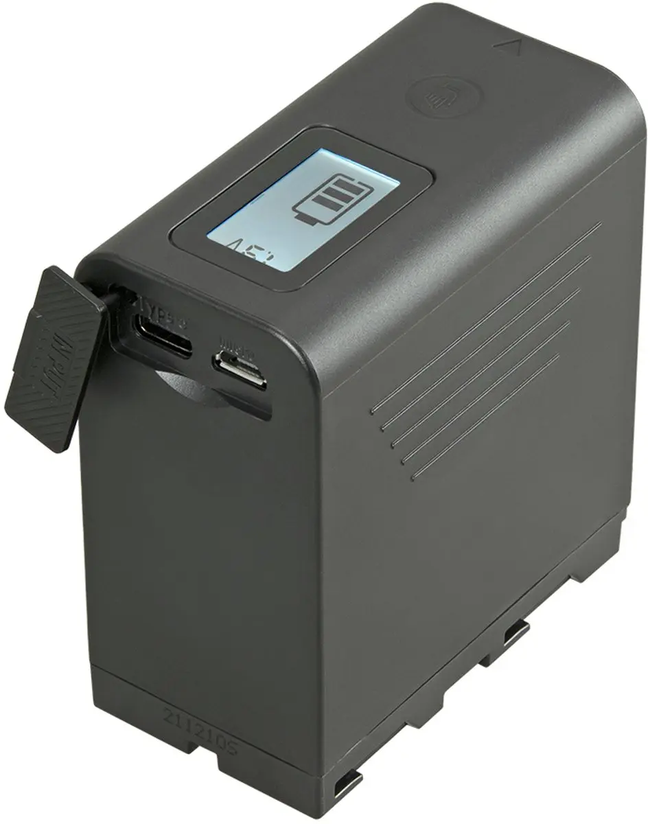 Jupio ProLine NP-F970 Accu 10050mAh - Type C/Micro USB