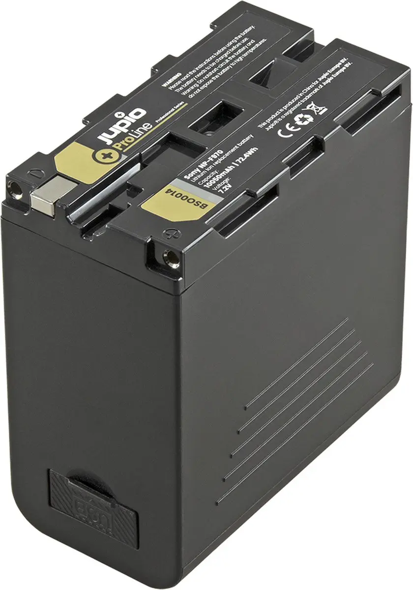Jupio ProLine NP-F970 Accu 10050mAh - Type C/Micro USB